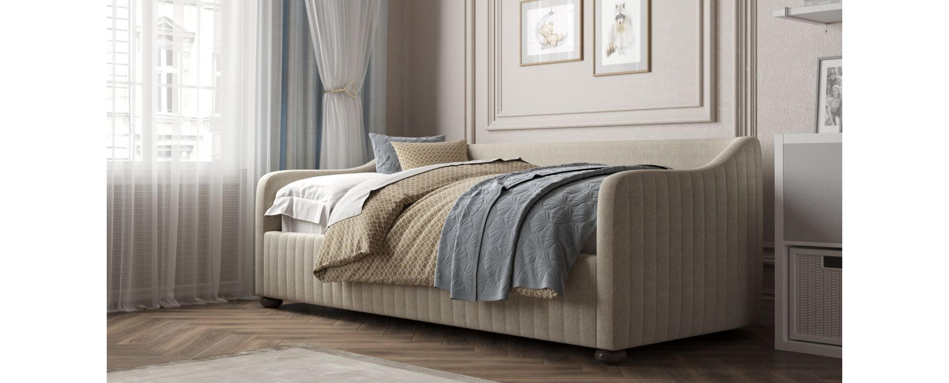 Дитяче ліжко KD75 - 2